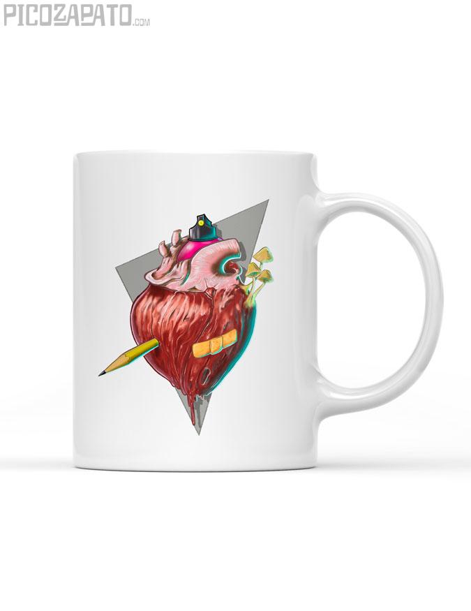 Taza Heart pencil