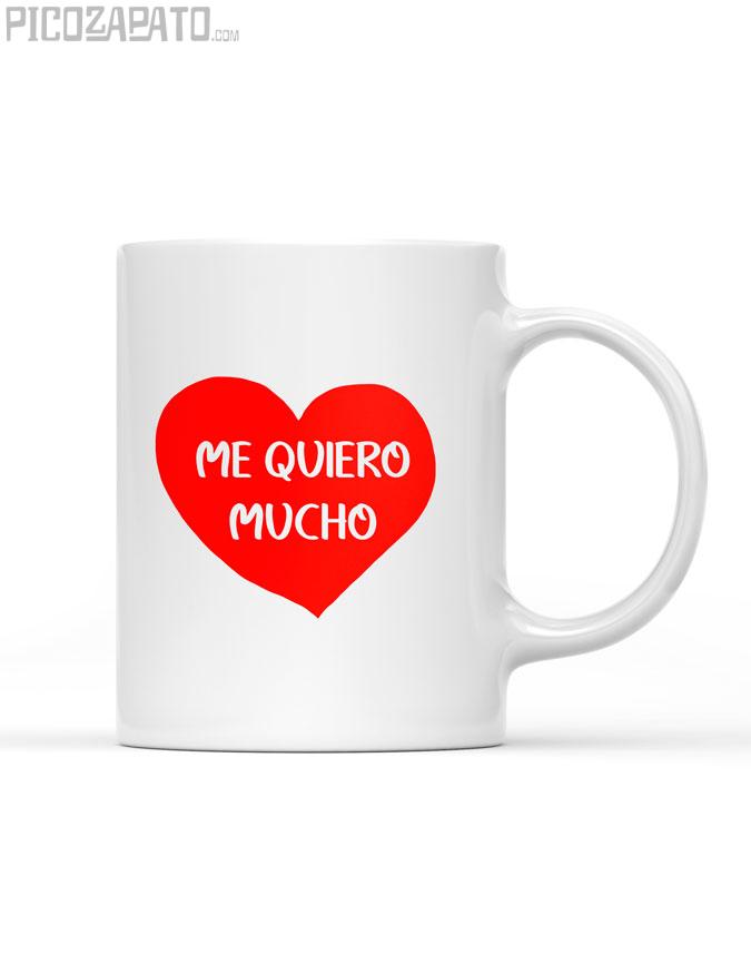Taza Me quiero mucho