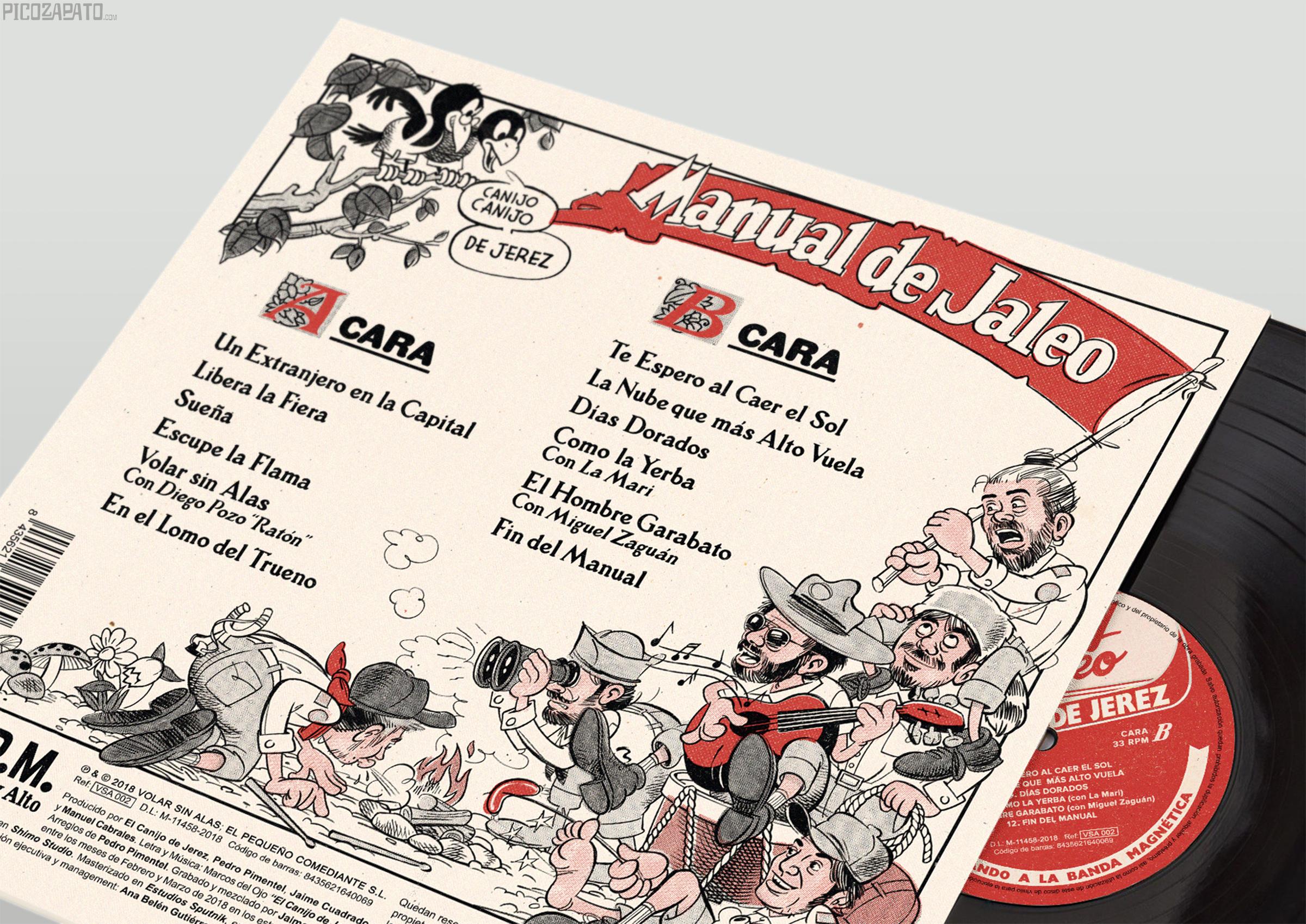 Vinilo Manual de Jaleo