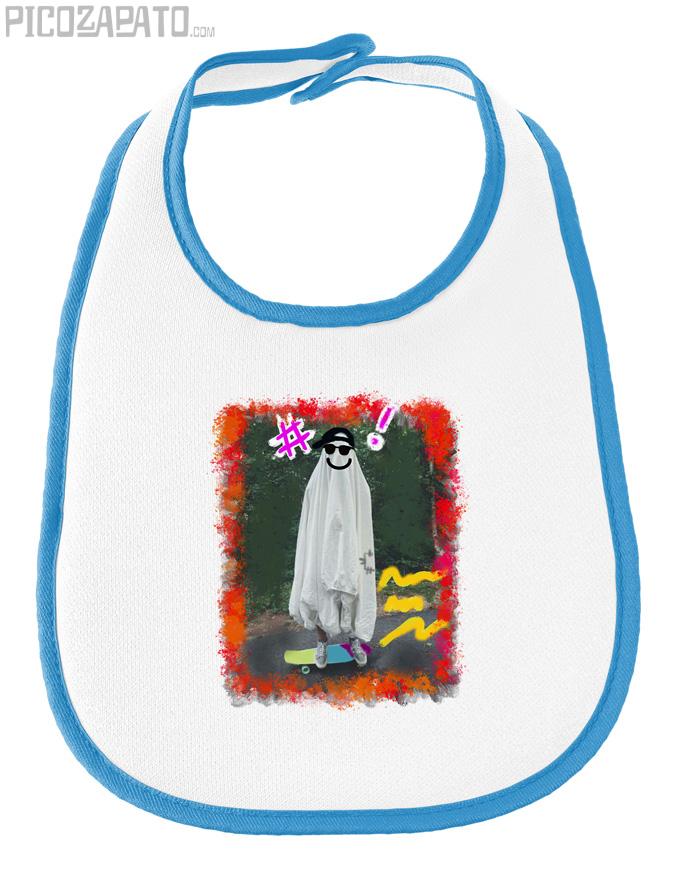 Babero Fantasma Feliz