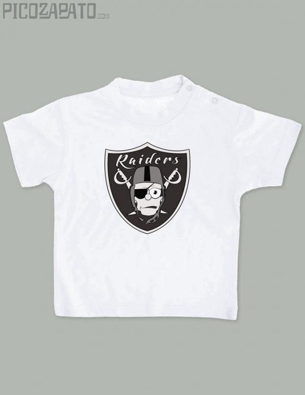 Camisetita Bart Raiders