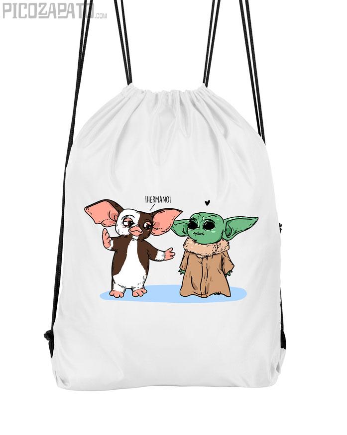 Mochila Baby Yoda y Gizmo