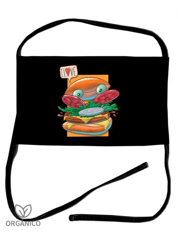 Mascarilla Burguer Love