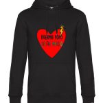 Sudadera capucha Duermo poco, sueño mucho
