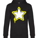 Sudadera capucha Estrella grafito