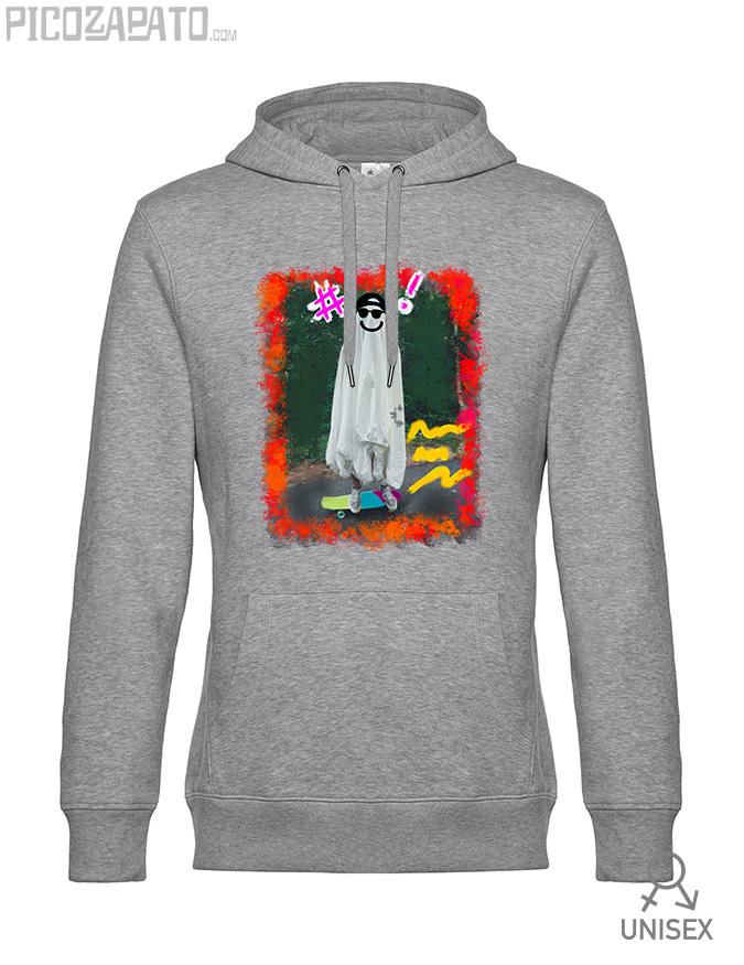 Sudadera capucha Fantasmita feliz