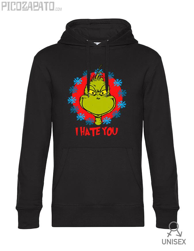 Sudadera capucha El Grinch