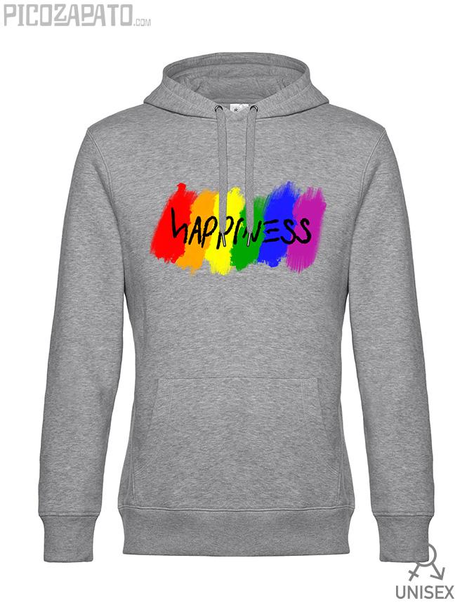 Sudadera capucha Happines
