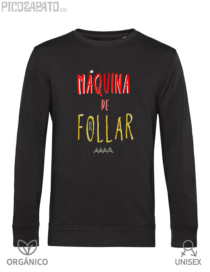 Sudadera orgánica Máquina de follar