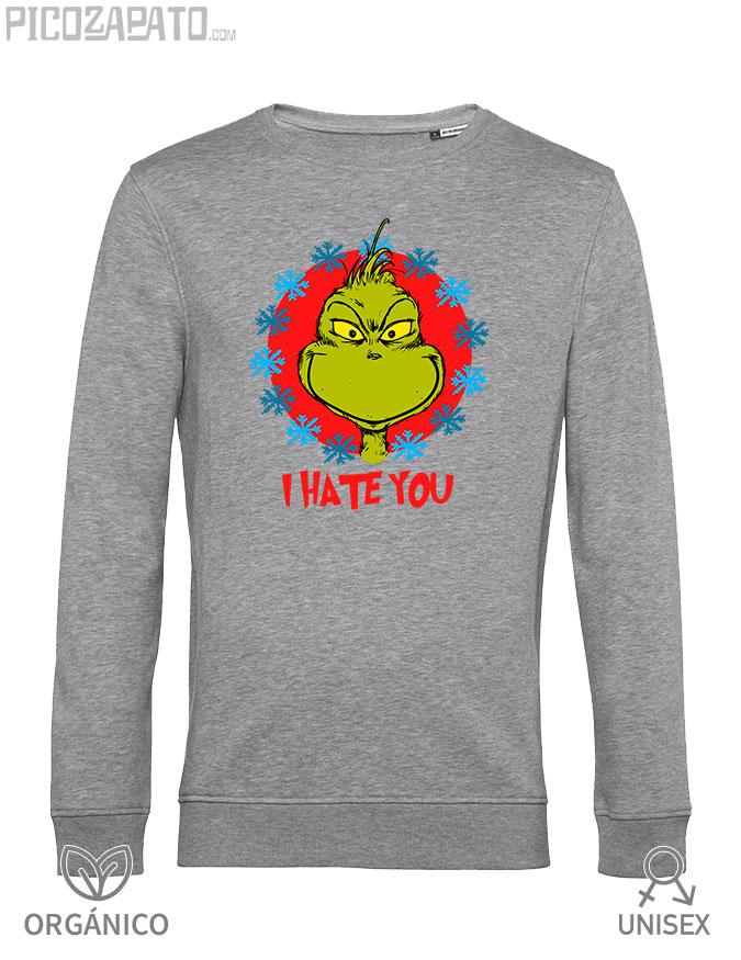 Sudadera orgánica El Grinch