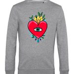 Sudadera orgánica Heart