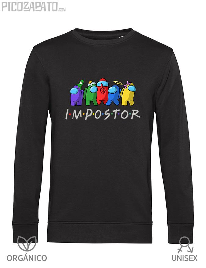 Sudadera orgánica I·M·P·O·S·T·O·R