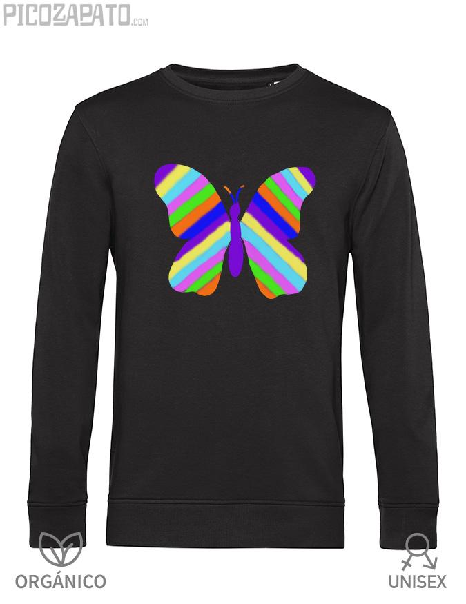 Sudadera orgánica Mariposa