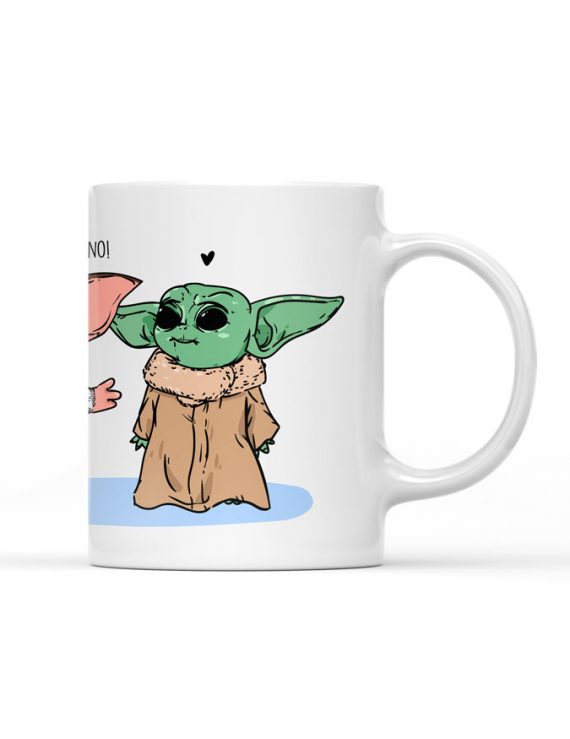 Taza Baby Yoda y Gizmo