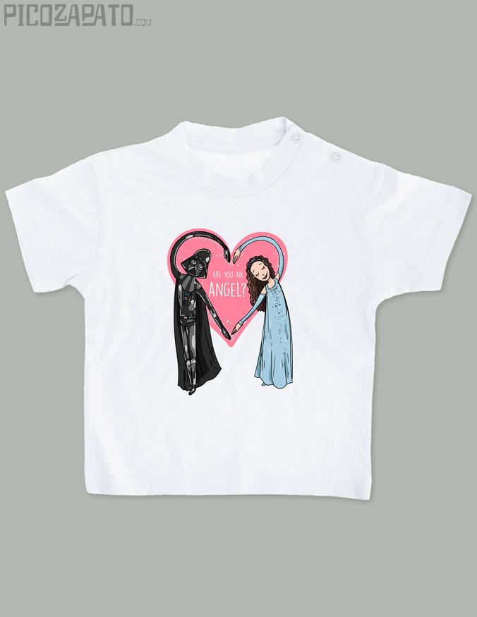 Camisetita Dath Vader y Padme