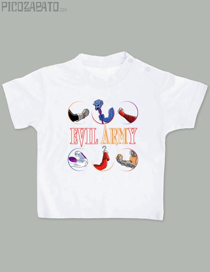Camisetita Evil army