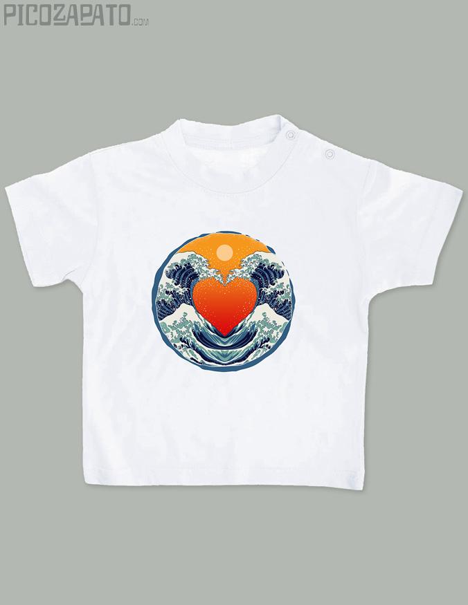 Camisetita Waves of love