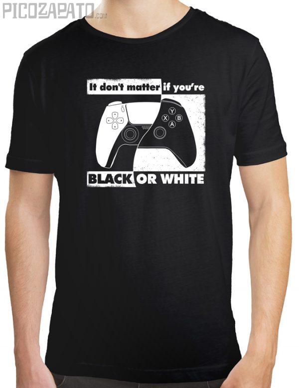 Black or white