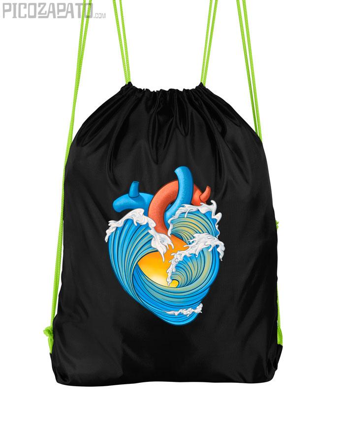 Mochila Ola corazón