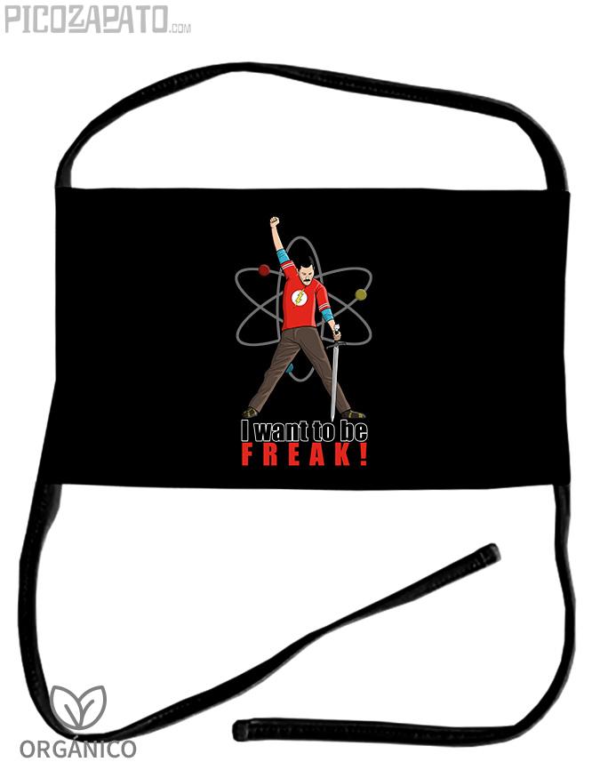 Mascarilla I want to be freak!