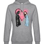 Sudadera capucha Dath Vader y Padme