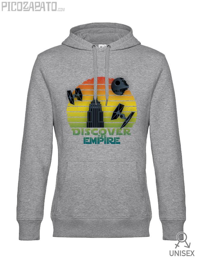 Sudadera capucha Discover the empire