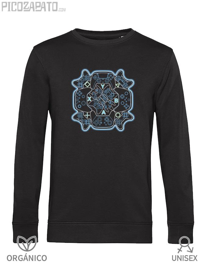 Sudadera orgánica Gamer Mandala