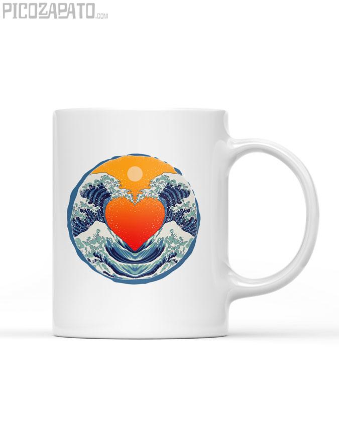 Taza Waves of Love
