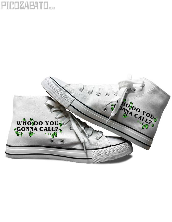 Zapatillas blancas Cazafantasmas