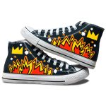 Zapatillas negras Fuego king
