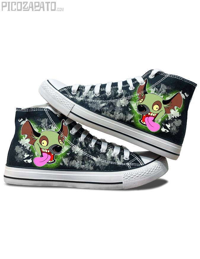 Zapatillas negras Hiena
