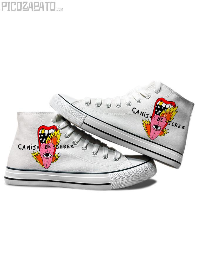 Zapatillas blancas El Canijo de Jerez