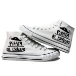 Zapatillas blancas Pirata del estrecho