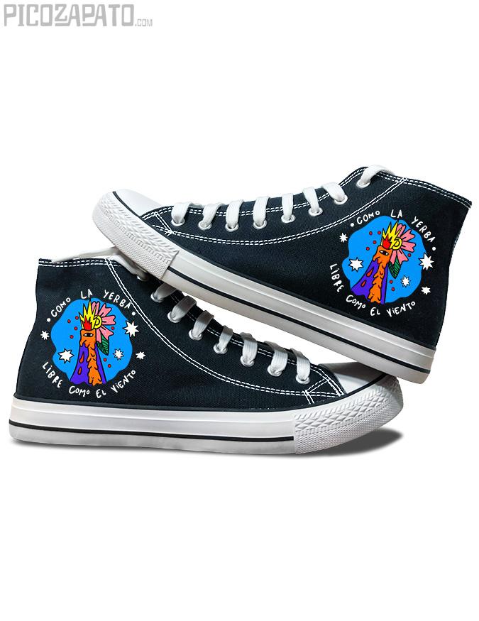 Zapatillas negras Como la yerba