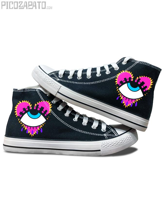 Zapatillas negras I see you