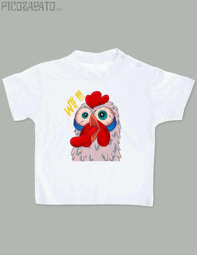 Camisetita WTF Gallo