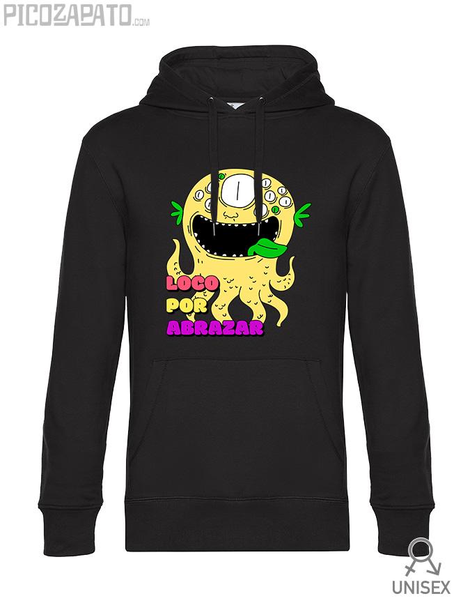 Sudadera capucha Loco por abrazar
