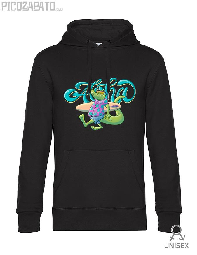 Sudadera capucha Aloha