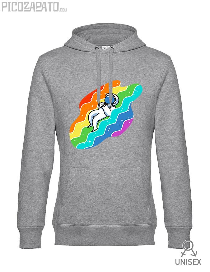 Sudadera capucha Astronauta multicolor