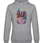Sudadera capucha Corazón vs cerebro
