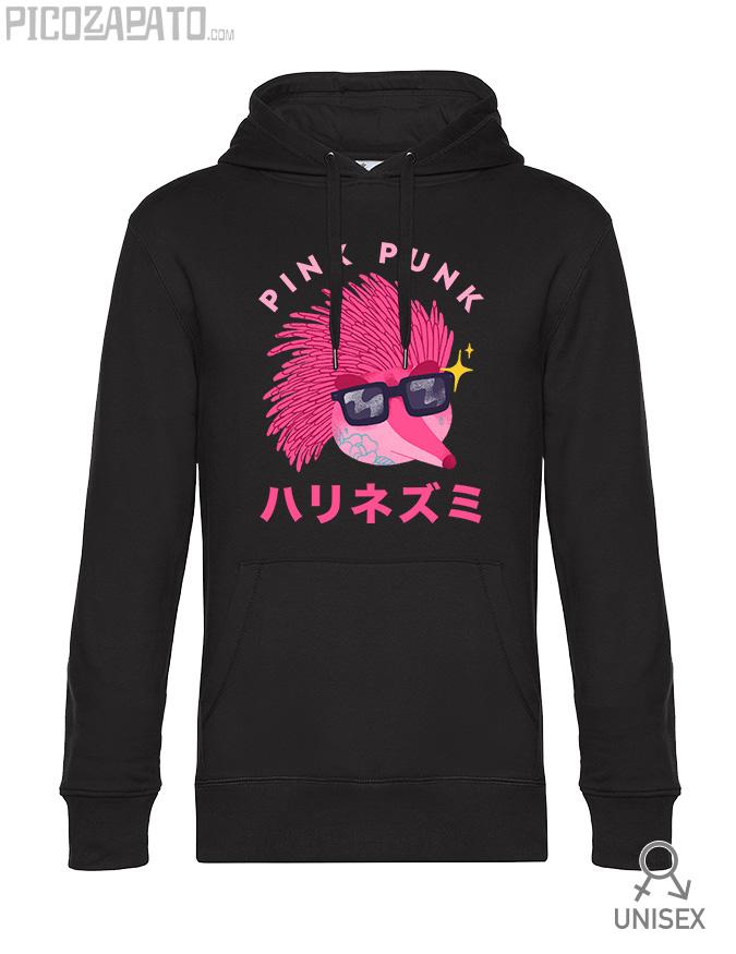 Sudadera capucha Espinete pink punk