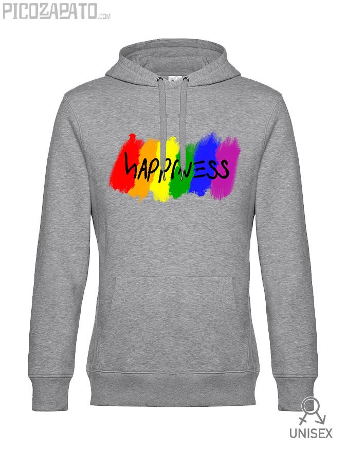 Sudadera capucha Happiness