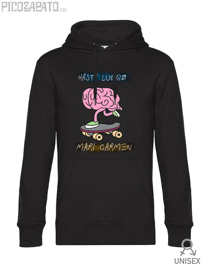 Sudadera capucha Hasta luego Maricarmen