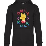 Sudadera capucha Only rock