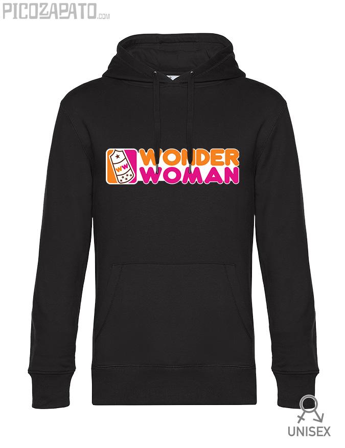 Sudadera capucha Wonder woman