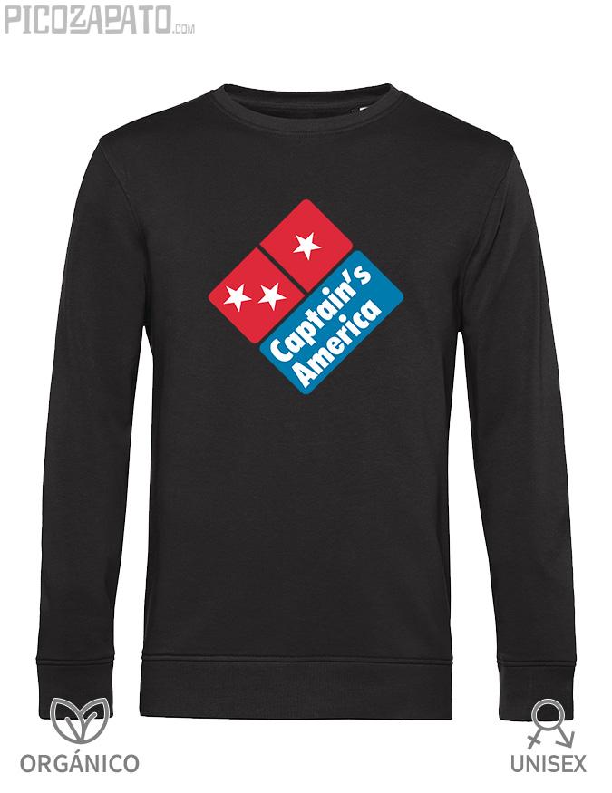 Sudadera orgánica Captain´s America