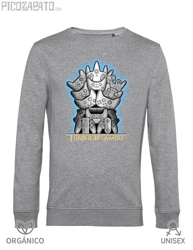 Sudadera orgánica Throne of Gamers