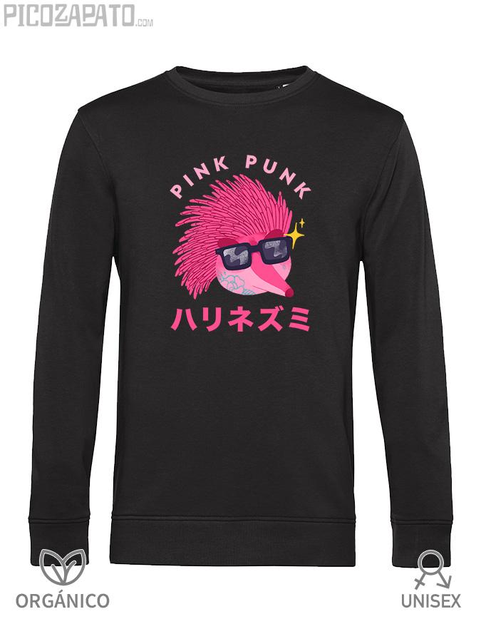 Sudadera orgánica Espinete pink punk