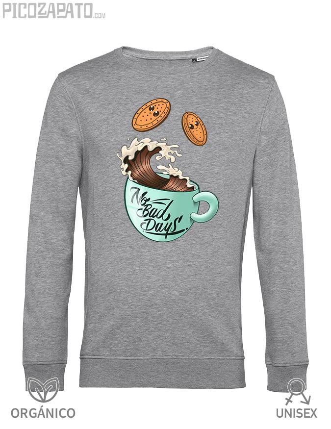 Sudadera orgánica No bad days