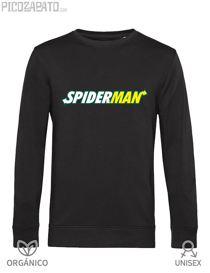 Sudadera orgánica Spiderman